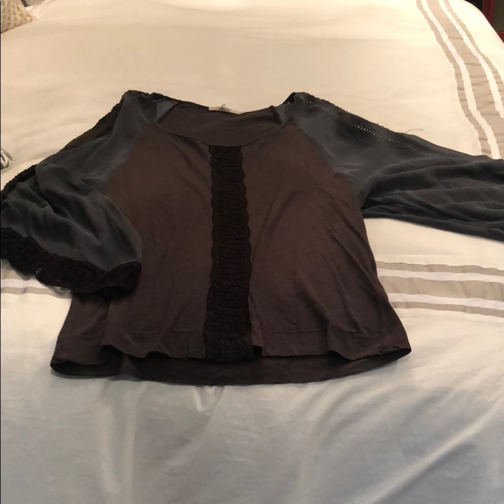 3/4 sleeve long shirt